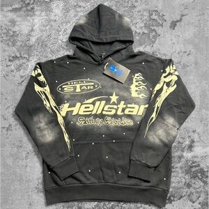 Black Graphic Hellstar Hoodie